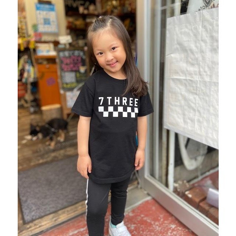 73R（セブンスリーアール）7THREE CHECKER KIDS T-SHIRT 21SS | LINE