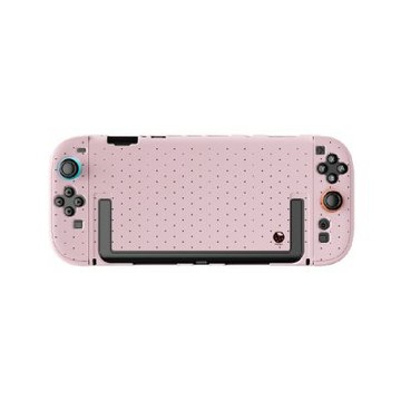良值 PMW SWITCH 2 主機保護殼 經典波點系列 主機殼 粉色波點 PW0025