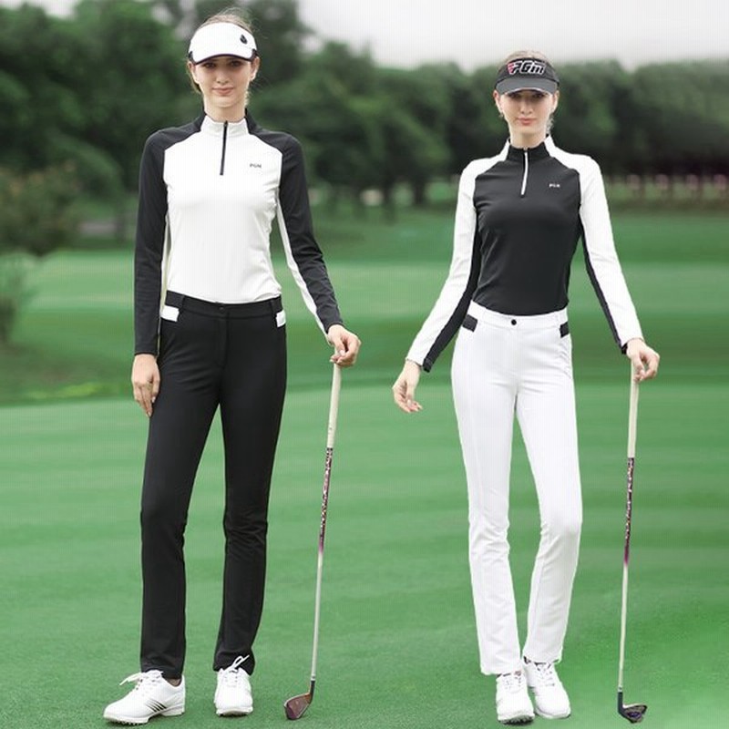 ゴルフ長袖 レディース ポロシャツ ゴルフシャツ ゴルフウェア 女性用ハイネック 春秋冬 スポーツシャツ レディース ポロシャツ ストレッチ 通販 Lineポイント最大0 5 Get Lineショッピング