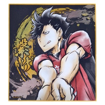 Haikyu 排球少年!! 激鬥!!閃亮色紙 黑尾鐵朗 (再版)  1色  1個