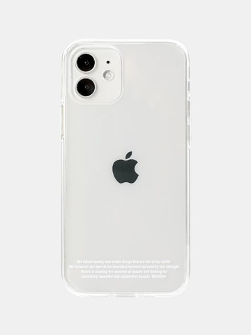 ROURS PHONE CASE [WHITE]