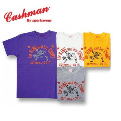 クッシュマン リサイクルコットンTee (SOFTBALL DO IT) CUSHMAN 半袖Ｔ 