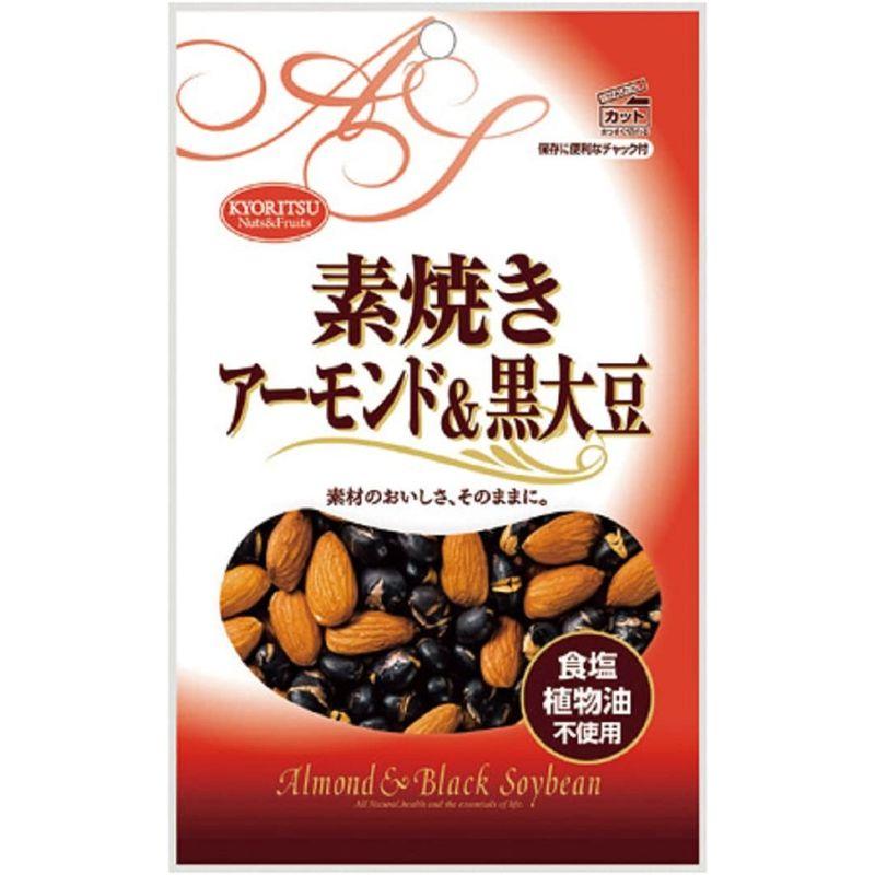 共立食品 素焼きアーモンド黒大豆 90g