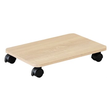 HOPMA 機能加大美耐皿板附剎車滑輪主機架(2入)台灣製造 寬29.5cm 移動式收納架 置物架 活動拖架