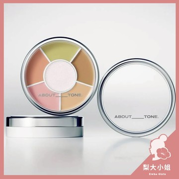 【梨大小姐】韓國 ABOUT TONE 多功能遮瑕盤 圓形遮瑕盤 遮瑕 校正膚色 遮瑕膏 黑眼圈 提亮 泛紅 暗沉