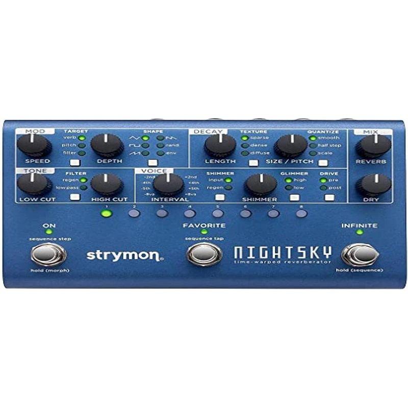 エフェクター Strymon 「NIGHTSKY」シンセシス・リバーブ・マシーン 国内正規品