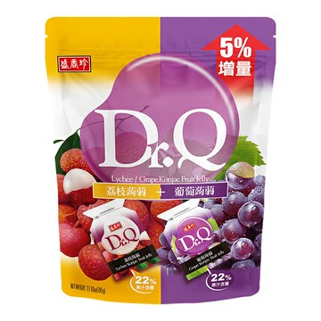 【盛香珍】 Dr.Q雙味(葡萄+荔枝)蒟蒻果凍785g/包