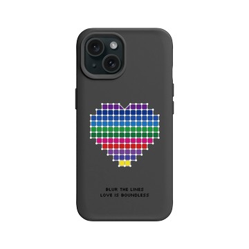 iPhone 15 SolidX 黑 - PRIDE 2024: Love in All Forms - 看見愛，無視界線