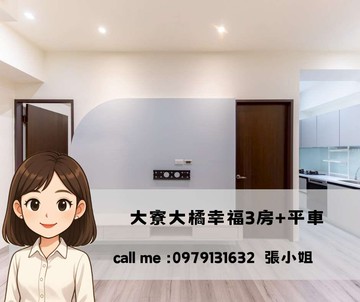 大橘新加坡 已帶裝潢高質感三房平車 降價再出售｜高雄市大寮區琉球路