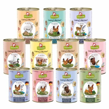 葛蕾特 GranataPet 犬用 無穀 主食罐 狗罐頭 利布靈犬系列 400g