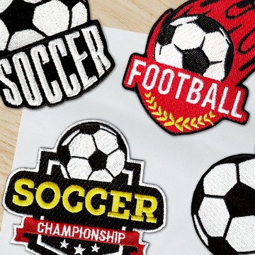 【刺繡布貼】足球系列 (四款)