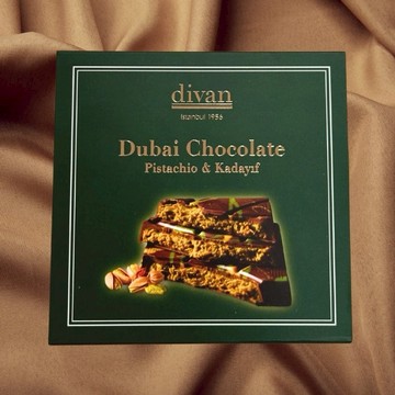 預購｜Divan 開心果杜拜巧克力 80g《完美禮品本舖》