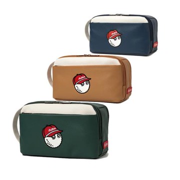 韓國新款高爾夫手拿包輕便款下場手提包便攜式多功能小球包化妝包