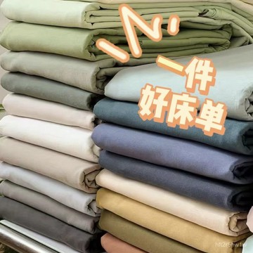 🔥臺灣出🔥【直銷】ins風床單單件不起球四季磨毛加厚單人雙人床單宿捨用品1130 DFHG