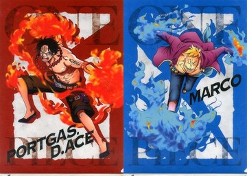 波特卡斯・D・艾斯/MAR CO A4 Clear File SET(2張組)一番賞航海王One Piece Battle MemorisG獎