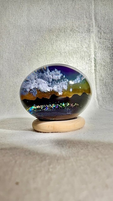 樹脂藝術 暮光絕景