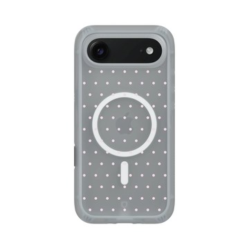 iPhone Air AirX 流變灰 - Pattern Play - 裸粉微點