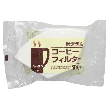 咖啡濾杯︱濾紙 日本KANAE 梯型漂白101濾紙1000枚入