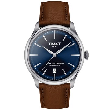 TISSOT 官方授權 杜魯爾 經典機械腕錶 錶 手錶 送禮 T1398071604100 / T139.807.16.041.00