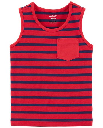 Toddler Pocket Jersey Tank