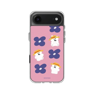 iPhone Air Clear Case（相機按鈕） 透明 - Dinotaeng - 快樂的 BOBO
