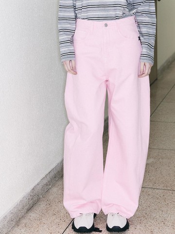 Women's Curved Pants [PINK]
