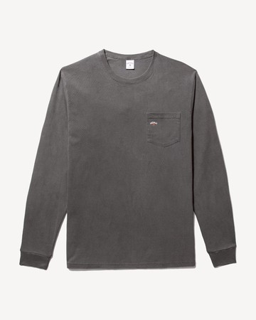 Noah Pepper Long Sleeve Pocket Tee Pepper / XS