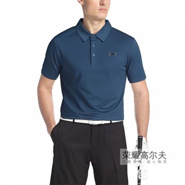 高爾夫衣服Polo男上衣透氣戶外運動男裝短袖T恤快干Golf服裝球衣
