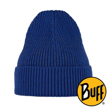 【西班牙 BUFF】美麗諾Active混紡反光保暖帽『素面鈷藍』BF132339 戶外 露營 登山 健行 休閒 時尚 保暖 帽子
