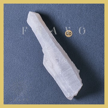 蒼山 | O08龍族水晶 小權杖型態 閃亮亮 母子水晶 原礦 50