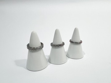 條紋戒-染黑款【RSD1003】手工刻字.雷射刻字.銀戒.男戒.女戒