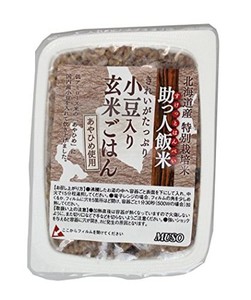 ムソー 助っ人飯米・小豆入り玄米ごはん 160G×5個