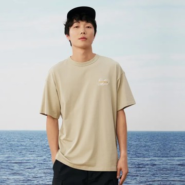 【CONVERSE】ACTIVE COOLING TEE 短袖上衣 男 綠色-10027734-A03