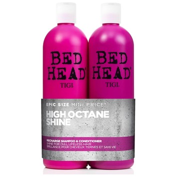TIGI螢光亮澤組(洗髮精750ml+修護素750ml)
