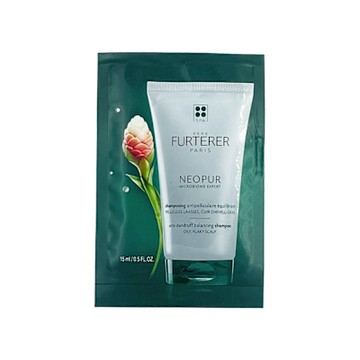 Rene Furterer萊髮耶 荷那法蕊 紀緯公司貨【野姜油性抗屑髮浴15ML*10】 適油性皮屑 旅行/隨身包