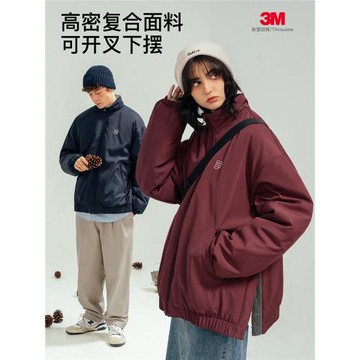 BENPANDA 3M新雪麗棉冬季新款棉服男立領潮棉衣防寒加厚保暖外套