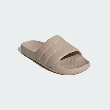 【ADIDAS】愛迪達 ADILETTE FLOWA  男款 拖鞋 穿搭 防水 運動拖鞋 奶茶色-IG6859