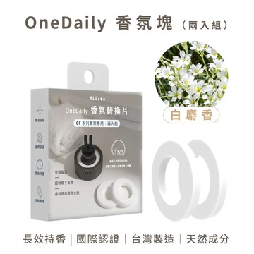 Onedaily 香氛塊（ 兩入組 ）Allite CF1 & CF2 專用 - (新款) 英國梨與小蒼蘭