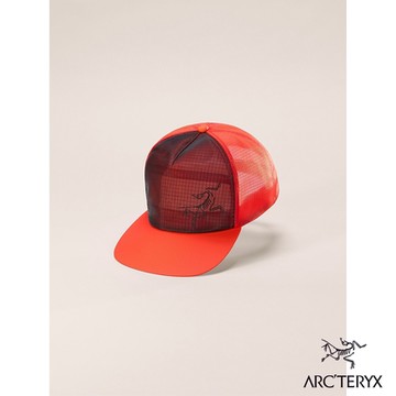 【Arcteryx 始祖鳥官方直營】Performance 棒球網帽 太陽橘/紅衫紅