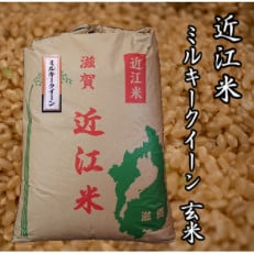 令和5年産新米　近江米ミルキークイーン30kg(玄米)　米粉200g付き