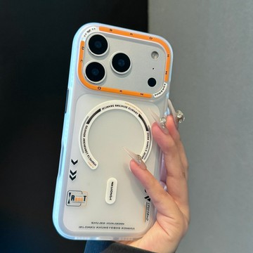 ins爆款 原創潮牌手機殼 磁吸充電 適用 iPhone17 Promax 16 15 14 13 12 11 手機殼