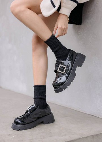 5％羊毛坑條襪襪