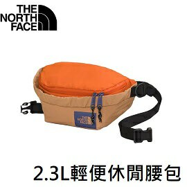 [ THE NORTH FACE ] 2.3L輕便休閒腰包 卡其橘 / 半月腰包 / NF0A52TNOKE