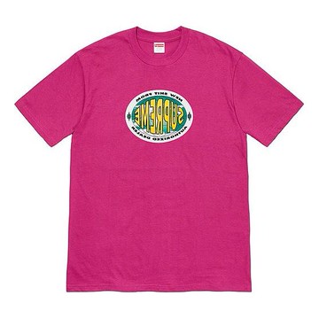 Supreme FW19 Week 1 New Shit Tee Alphabet Logo Short Sleeve Unisex Red