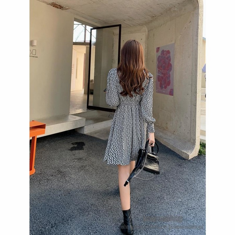 高速配送 新E5193 キレイめ 夏 膝丈ワンピース レディース 花柄