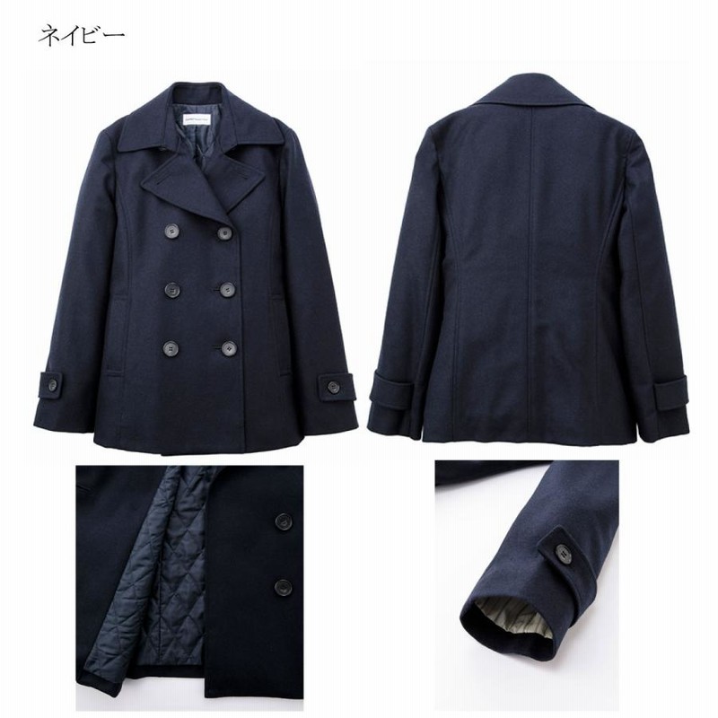 スクールコート 女子 ピーコート 学生 軽い 軽量 暖かい 【 日本
