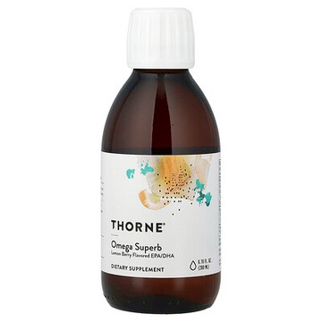 Thorne, Omega Superb，檸檬漿果味，8.45 液液量盎司（250 毫升）