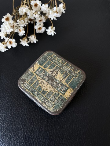 金銀寶貝  老唱盤唱針鐵盒 w336