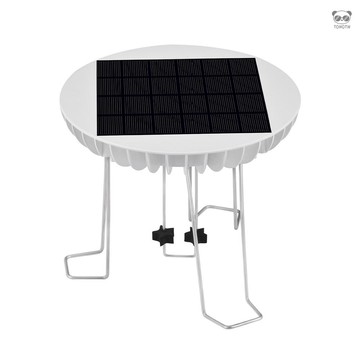 BSV-SW003太陽能蓄電水波器 IP65防水 5V 2W太陽能板鳥浴水池魚缸造景假山打造水波漣漪增氧圓形水波器帶支架