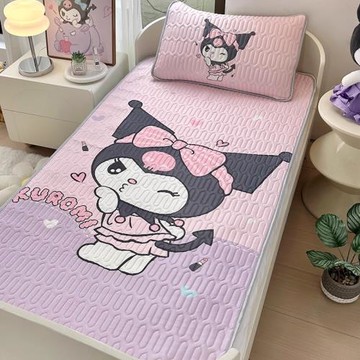 庫洛米嬰兒乳膠涼席夏季兒童幼兒園床墊專用夏天空調席子午睡寶寶